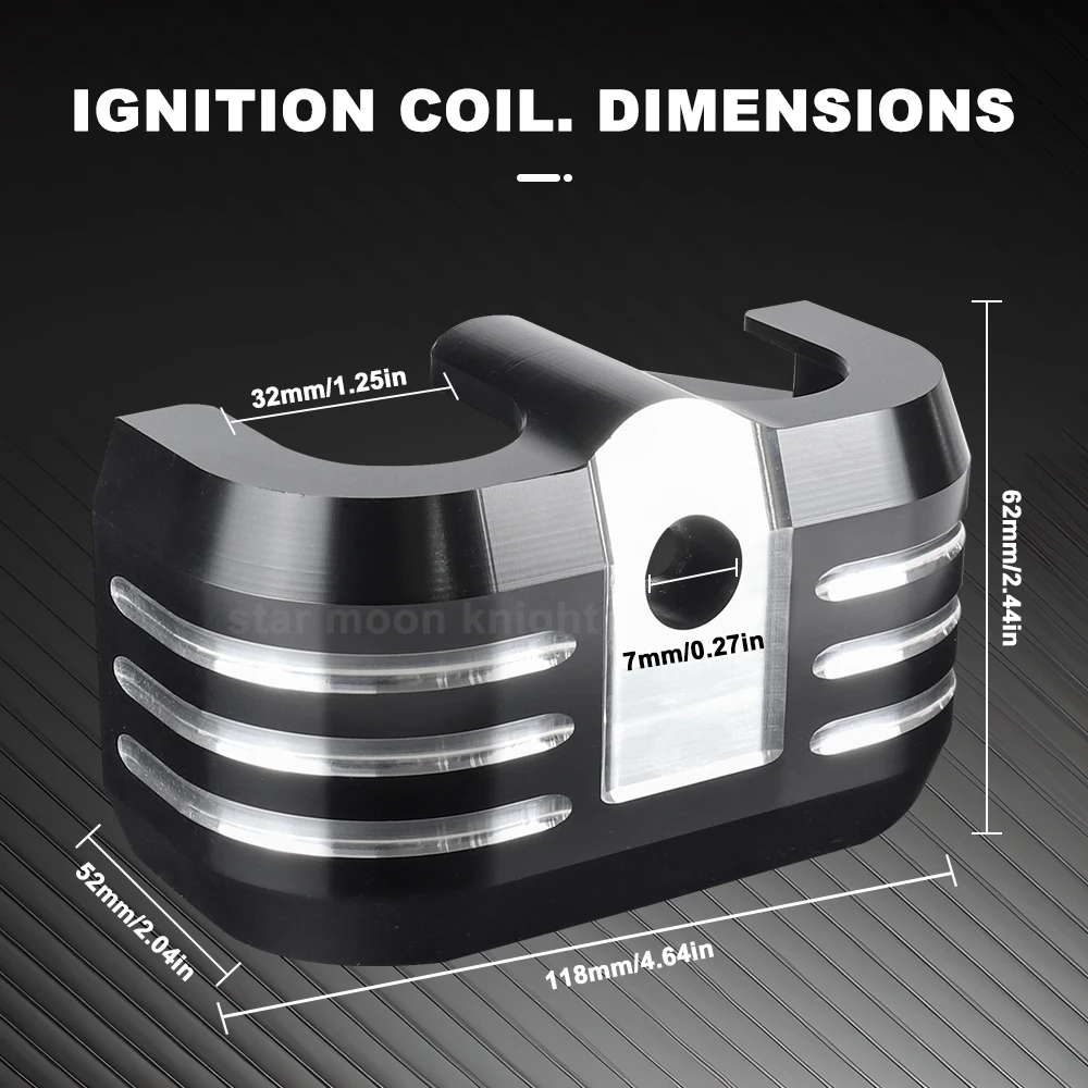 Крышка катушки зажигания мотоцикла для Softail 2018- Breakout FXBR Fat Bob 114 FXFBS FLFBS Low Rider S FXLRS FXLRST