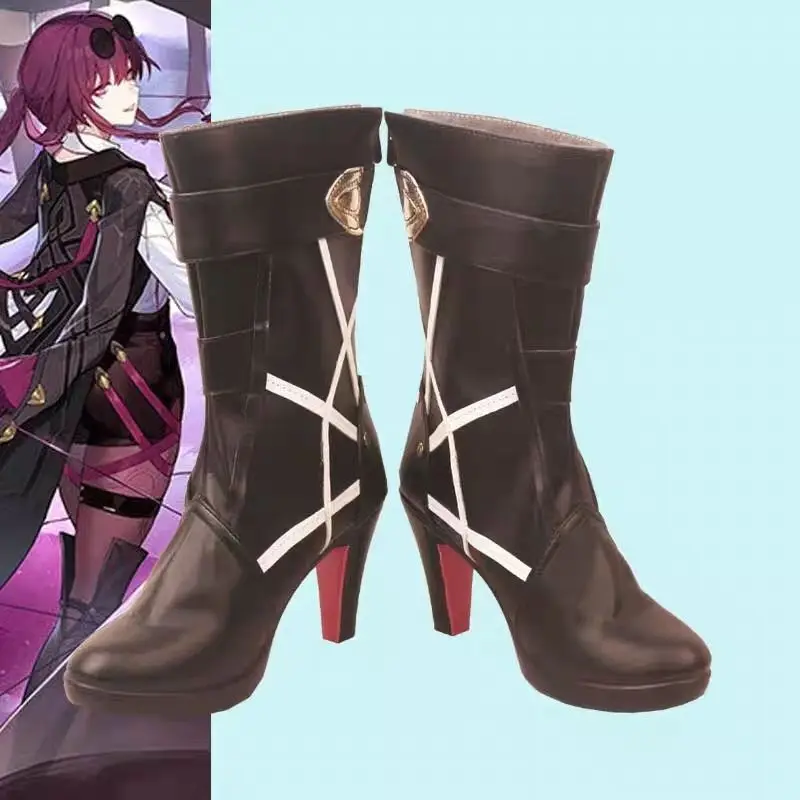 

Аниме Honkai: Star Rail Kafka Cosplay ролевые ботинки обувь