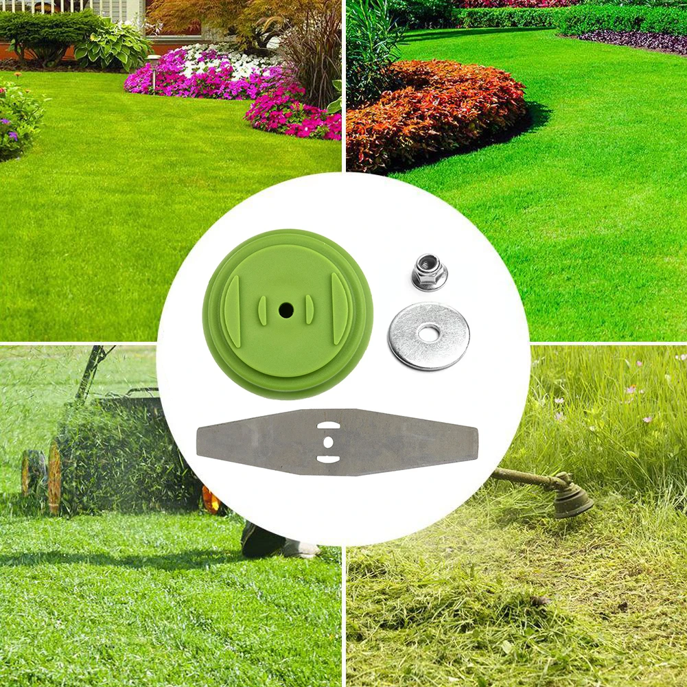 

Lawn Mower Saw Blade Cover Grass Trimmers Length 150mm Metal Plastic Protective Gasket Replacement Agriculture