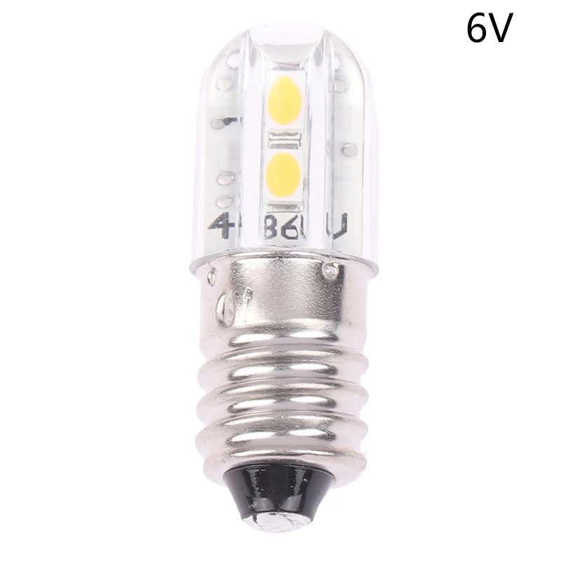 

Светодиодная лампа E10 6В/12В/24В 4LED