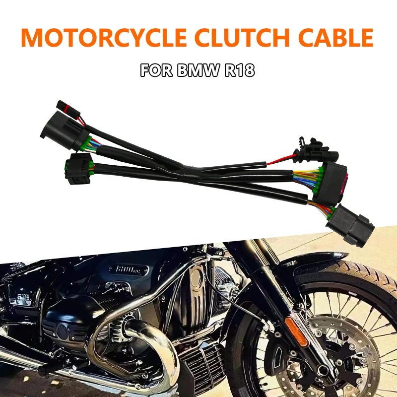 for BMW R18 R18B R18TC Brake Clutch Line Pipe Cable Power Docking Switch Wire R18 B/TC Modified Handlebar Handlebar Special Wire