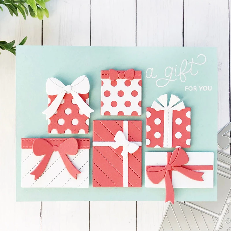 Новинка 2022 Подарочная коробка галстук-бабочка набор металлических пресс-форм