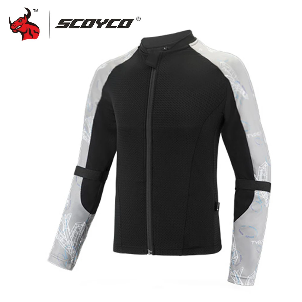 

SCOYCO Windproof Anti-drop Motocross Cycling Protective Jacket Breathable Mesh Motorcycle Jacket With Protection Multicolor