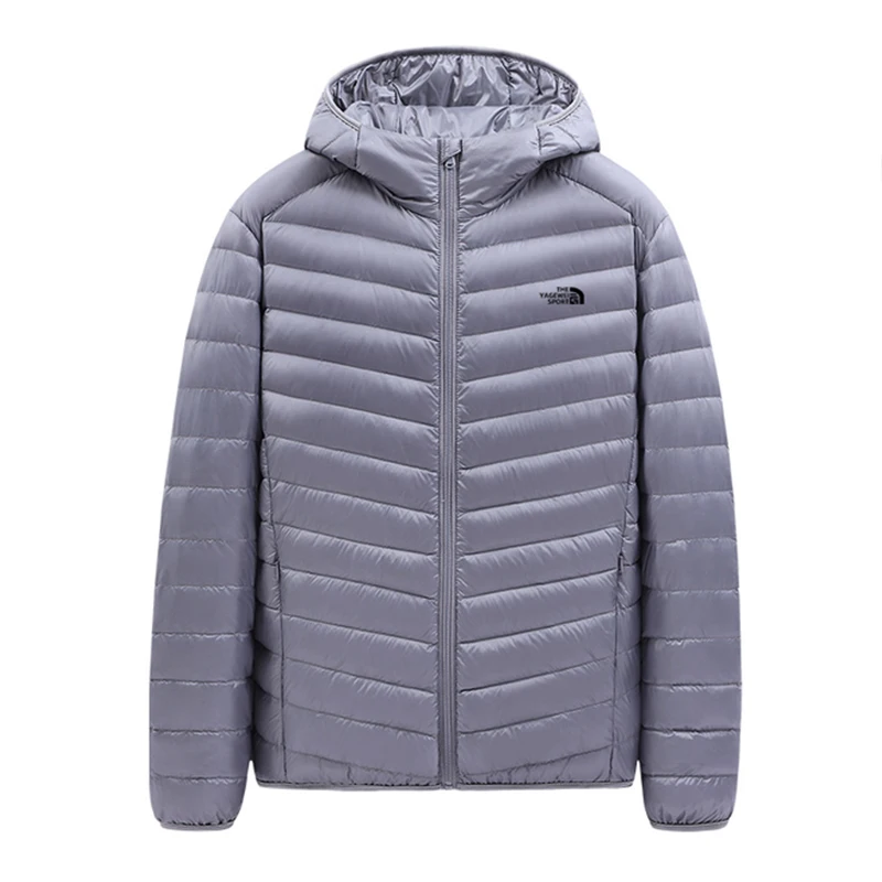 

Men's Thin White Duck Down Jacket 260-450g Lightweight Packable Puffer Coat Outdoor Sport Casual Outwear Spring The Latest
