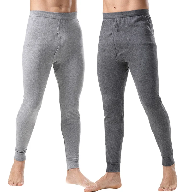 Underwear Mens Thermal Underwear Warm Long Johns Skin Friendly Leggings Pants for Mens Male Breathable Clothing