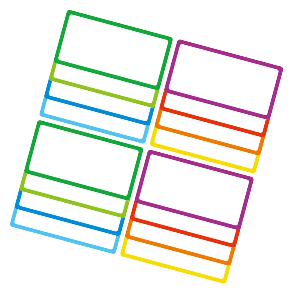 16 шт. наклейки магнитная лента с именем бирки на холодильник этикетки для досок