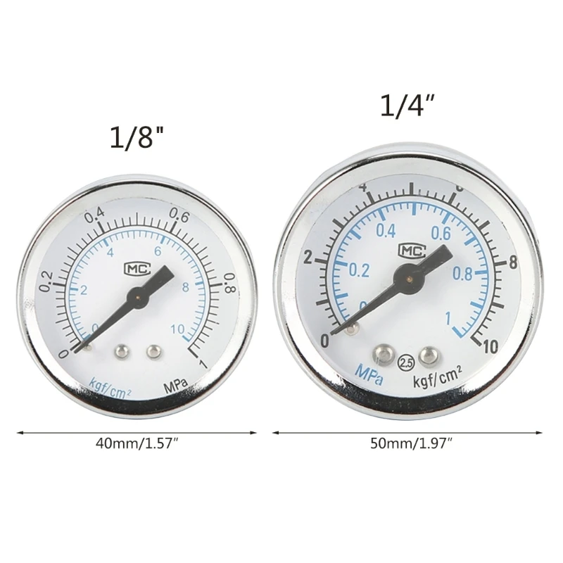 Манометр Y40/Y50 с резьбой 0-1 0 МПа/0-10 кгс/см² Прямая поставка