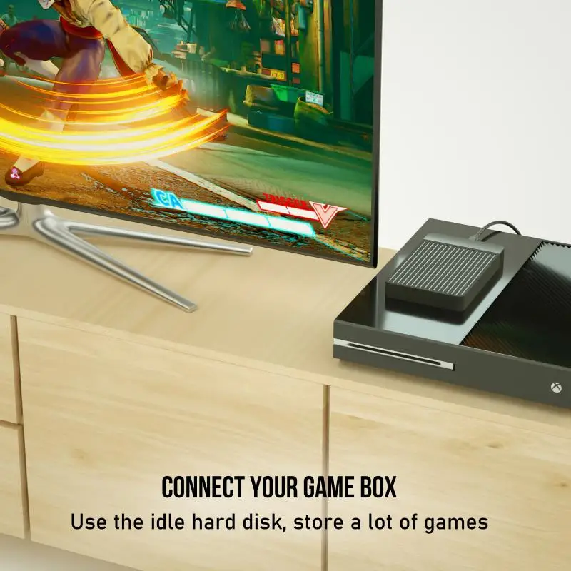 

With Usb3.0 Type C Cable Usb3.0 Adapter Up To 6tb 6gb/s External Storage Hard Disk Enclosure Hard Drive Case Pc Accessories