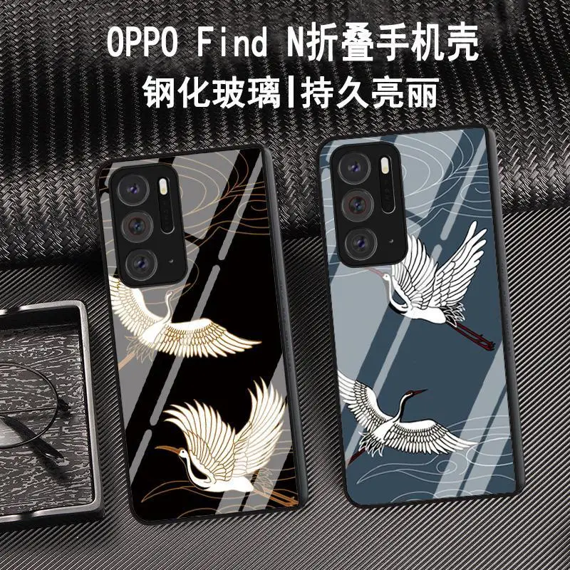 

for Oppo Find N Case for Oppo Peum00 Case All-Inclusive Lens Protective Cover Personality FIRMUS Glass Hard Case