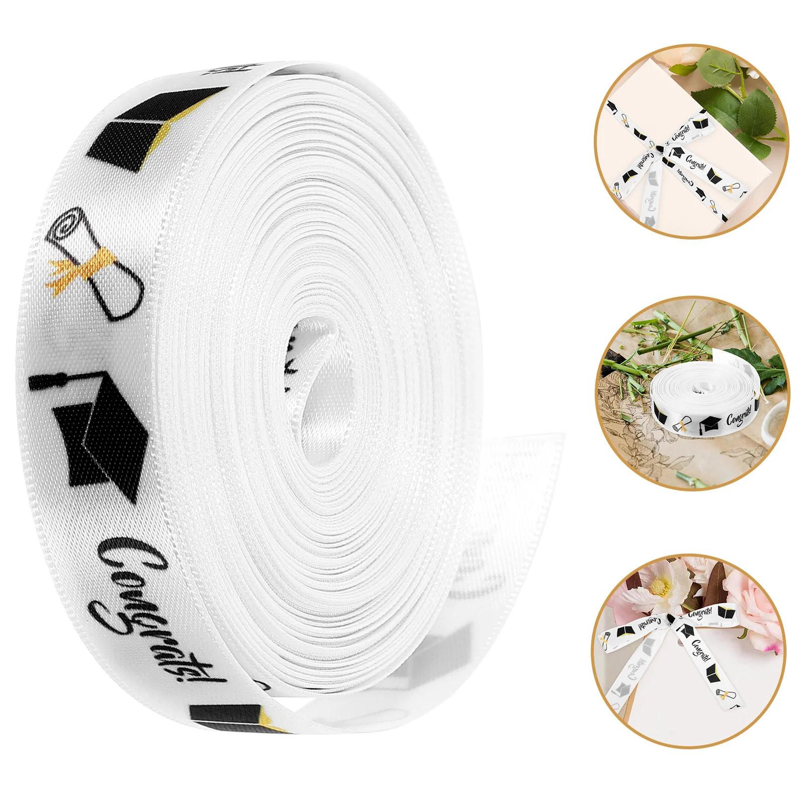 Упаковочная лента для выпускного сезона подарочная деформировки волос шпагат