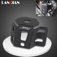 for 390 adventure 2019 2020 2021 motorcycle aluminum accessories rear brake reservoir cover protection 390 adv 390advb parts