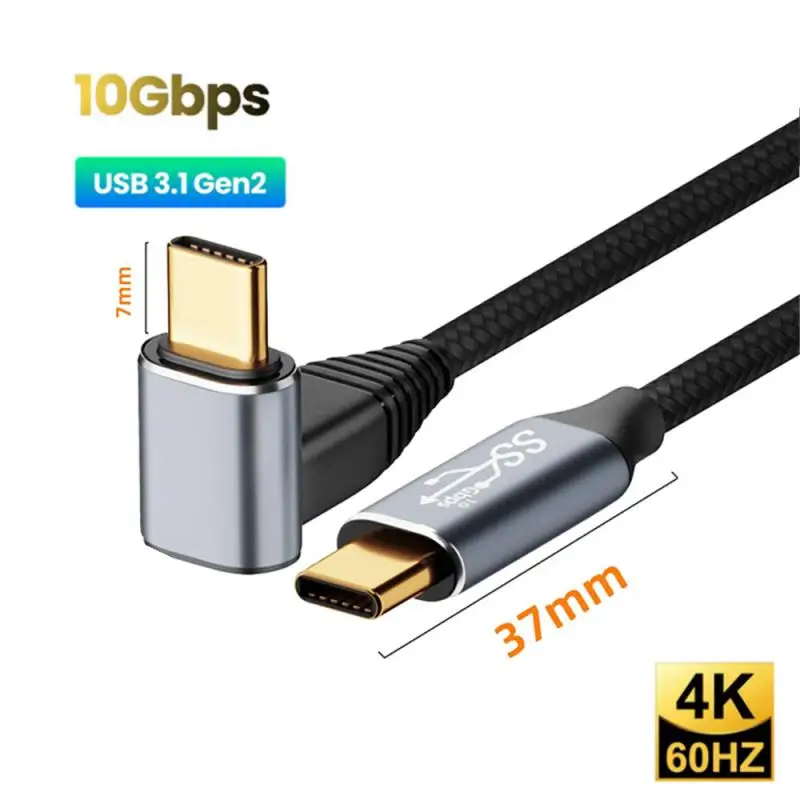 

2023 New USB3.1Type-C Data Cable 4K 60Hz High-definition Projection Screen 100W5A Fast Charging Cable For SteamDeck Palm Machine