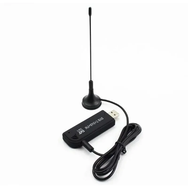 Фото USB 2.0 Цифровой DVB-T SDR+DAB+FM HDTV ТВ-тюнер Приемник SDR TV Stick Dongle RTL2832U + FC0012 с тюнером с дистанционным управлением Регистратор №1