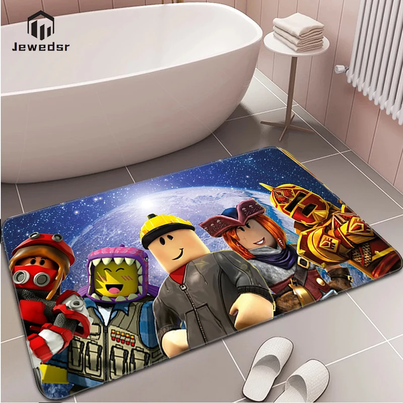 

Кухонный коврик Roblox, украшение для входной двери, напольные коврики для дома, ванной, детской комнаты, коврик, милый коврик для ванной, коври...