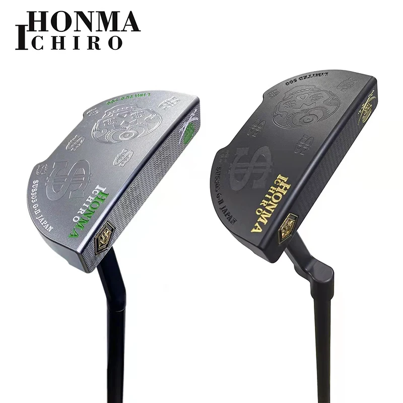 New Original Ichiro Honma G-II Semicircle Putters 33/34/35 Inch Golf Club Black Steel Shaft With Head Cover Free Shipping