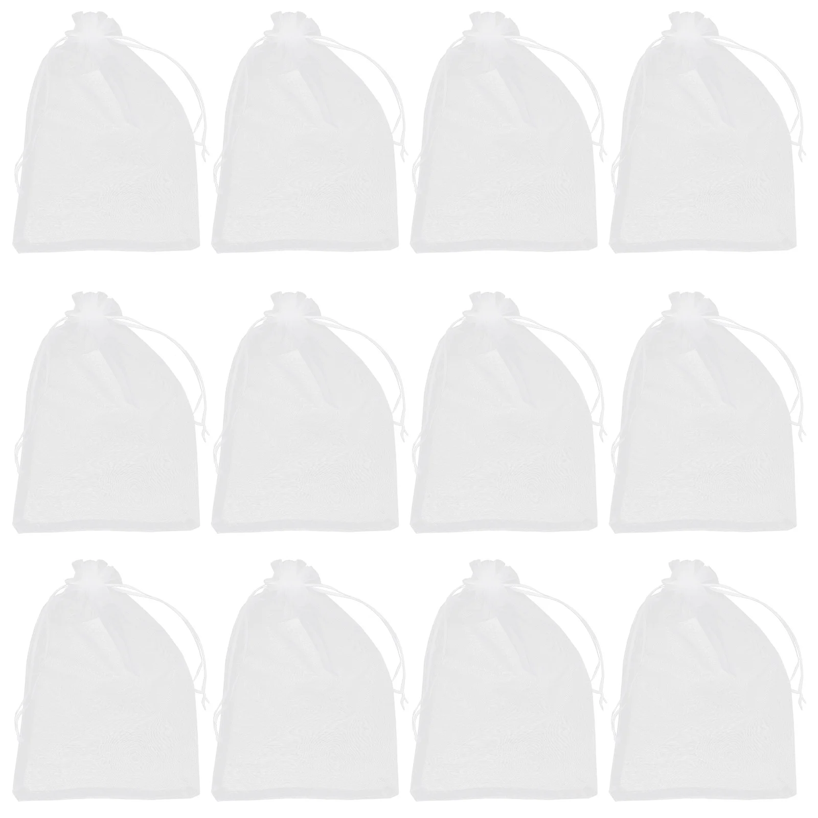 

25 Pcs Fruit Protection Mesh Bag Netting Bags Drawstring Barrier Cover Organza Trees