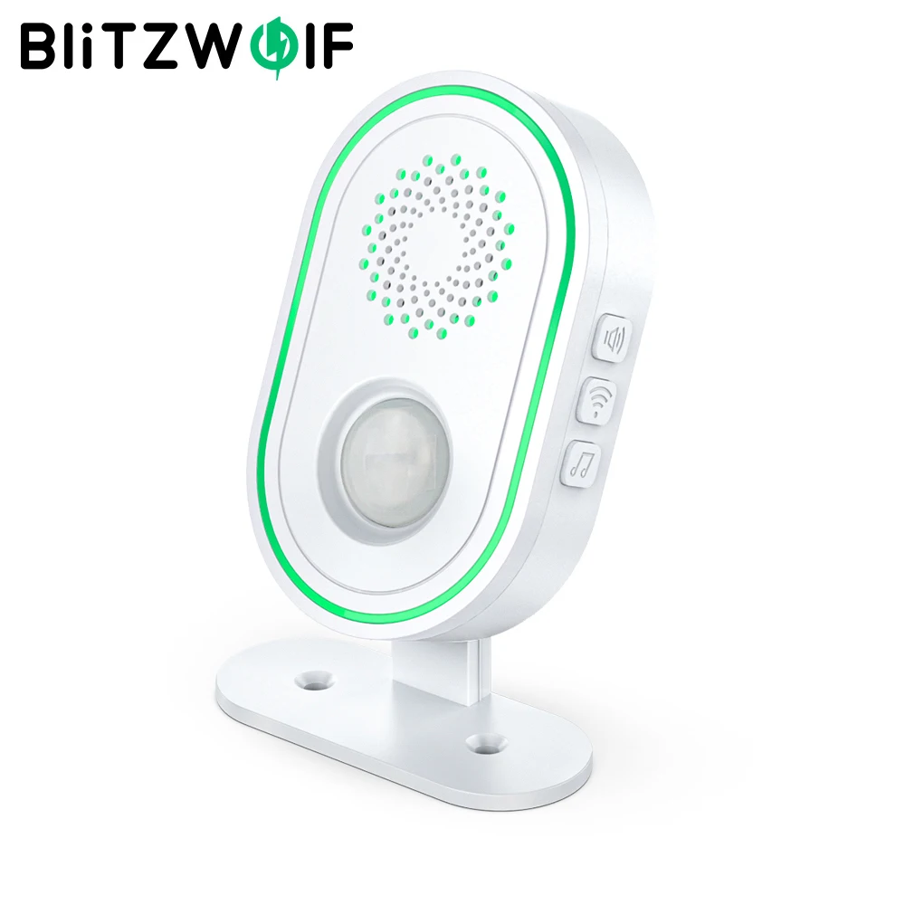 

Беспроводная смарт-система сигнализации BlitzWolf, 433 Гц, с пассивным ИК датчиком движения