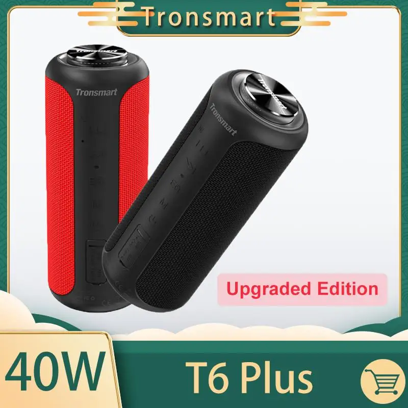 

Портативный Bluetooth-динамик Tronsmart T6 Plus, 40 Вт, IPX6, с флэш-накопителем USB