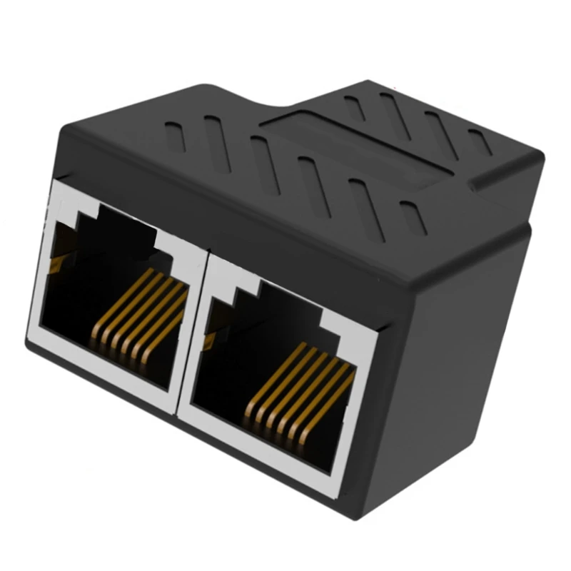 Настенный адаптер RJ11 двойной разветвитель телефонной линии настенная вилка