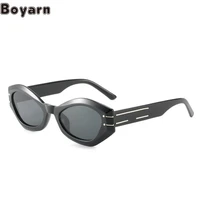 boyarn new cats eye sunglasses steampunk fashion brand family d catwalk style personalized small frame sunglas