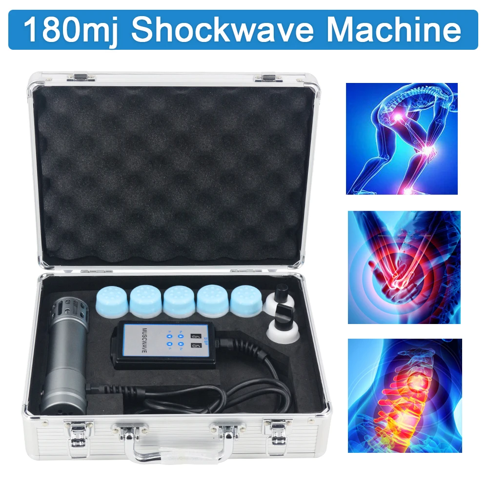 

Extracorporeal Shockwave Therapy Machine ED Treatment Chiropractic Adjustment Tool Shock Wave Massager Relieve Arm pain Shoulder