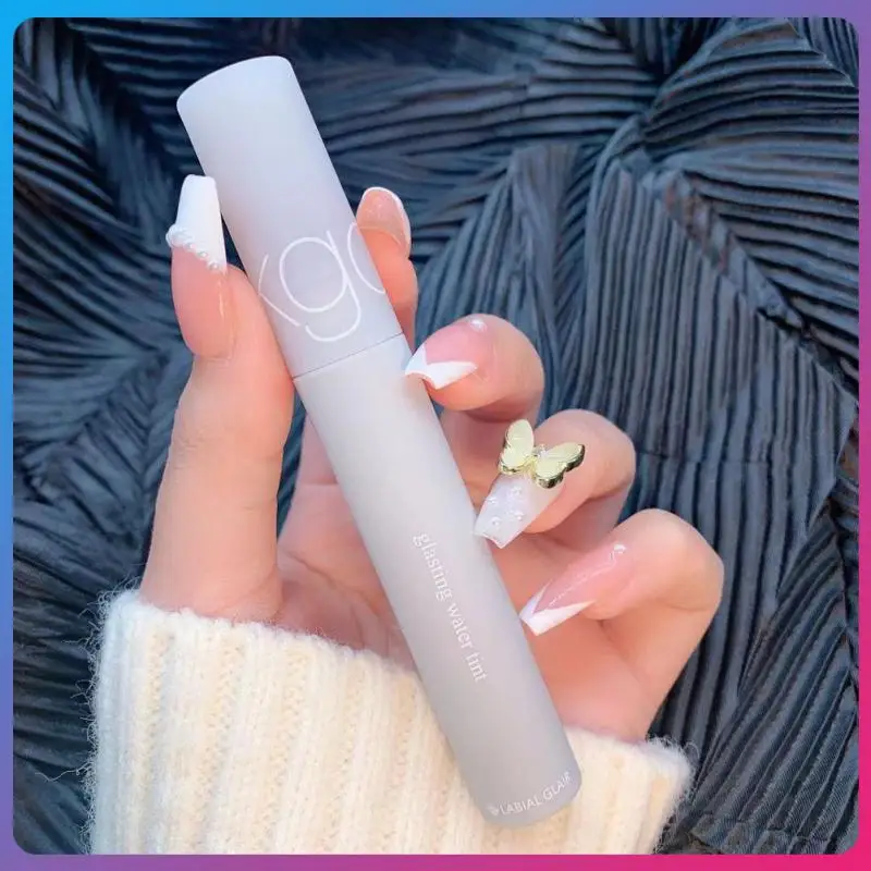 

4 Colors Lip Glaze Comestic Matte Velvet Silky Lipstick Lasting Waterproof For Women Sexy Red Lips Makeup Pigment Cosmetic TSLM1