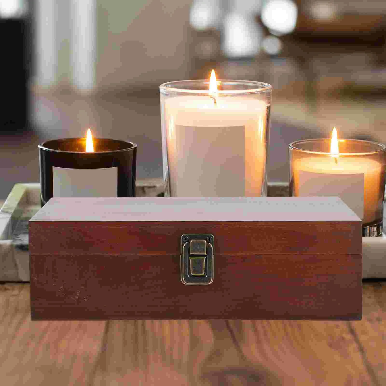 

Souvenir Storage Packaging Wooden Box Man Travel Accessories Trinket Supply