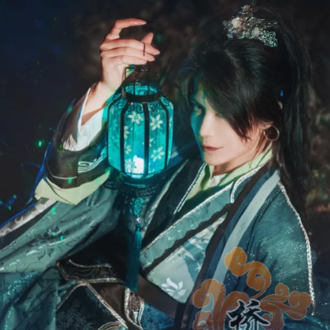 Китайский сериал TGCF Tian Guan Ci Fu Xie Lian Hua Cheng Косплей Костюм QiRong Qi Rong Cos Платье Hanfu
