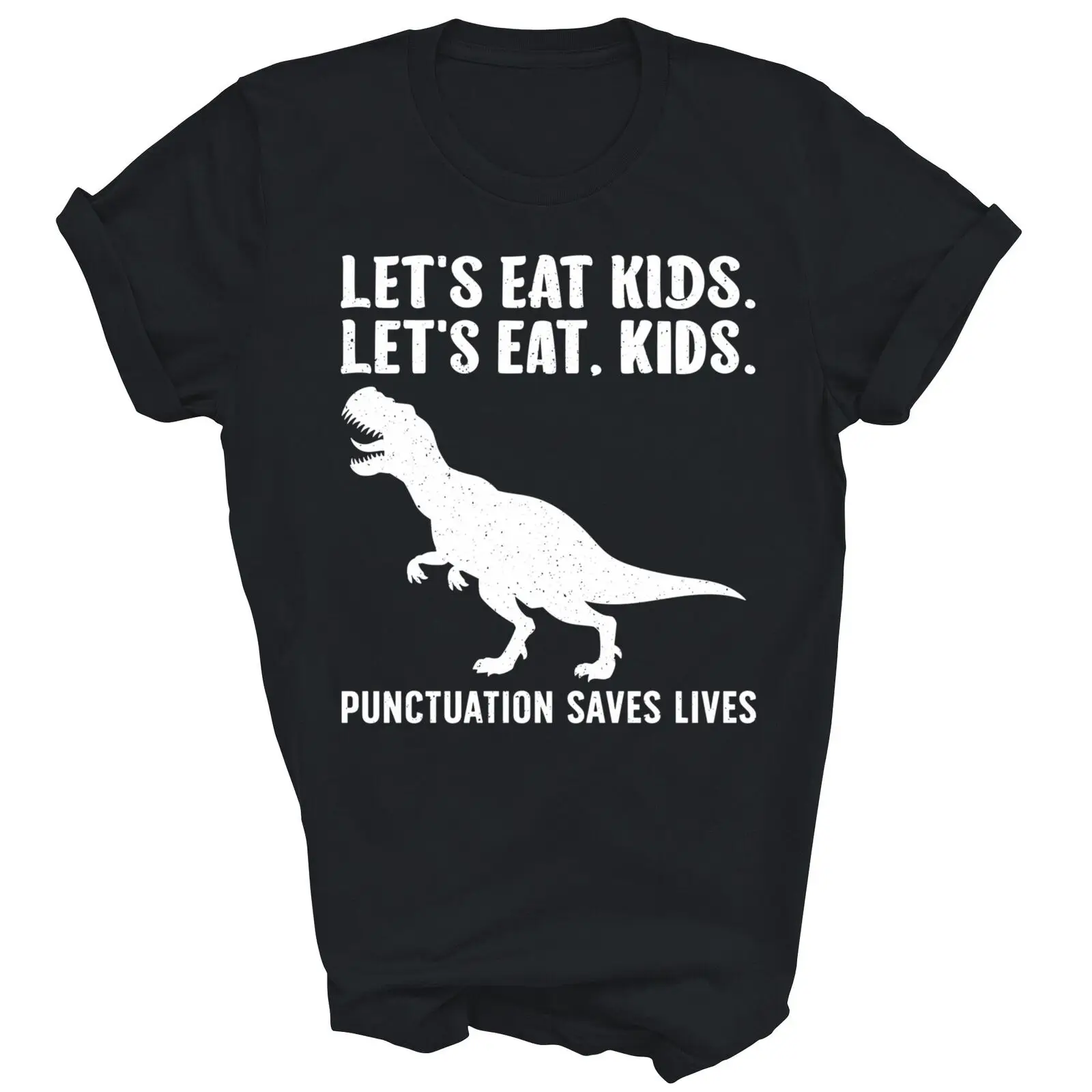 Подарочная РУБАШКА УНИСЕКС с изображением препинания и спасания жизни