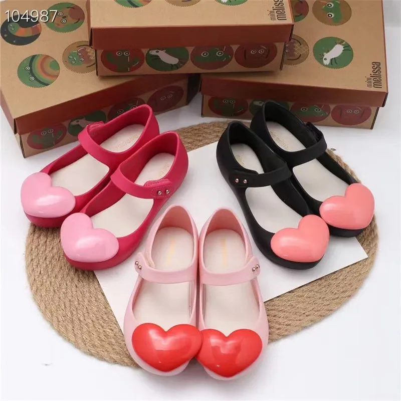 Купи 2022 Summer New Parent-child Jelly Shoes Girls Fashion Women's Cat Ear Princess Sandal Little Big Kids Beach Shoes за 463 рублей в магазине AliExpress