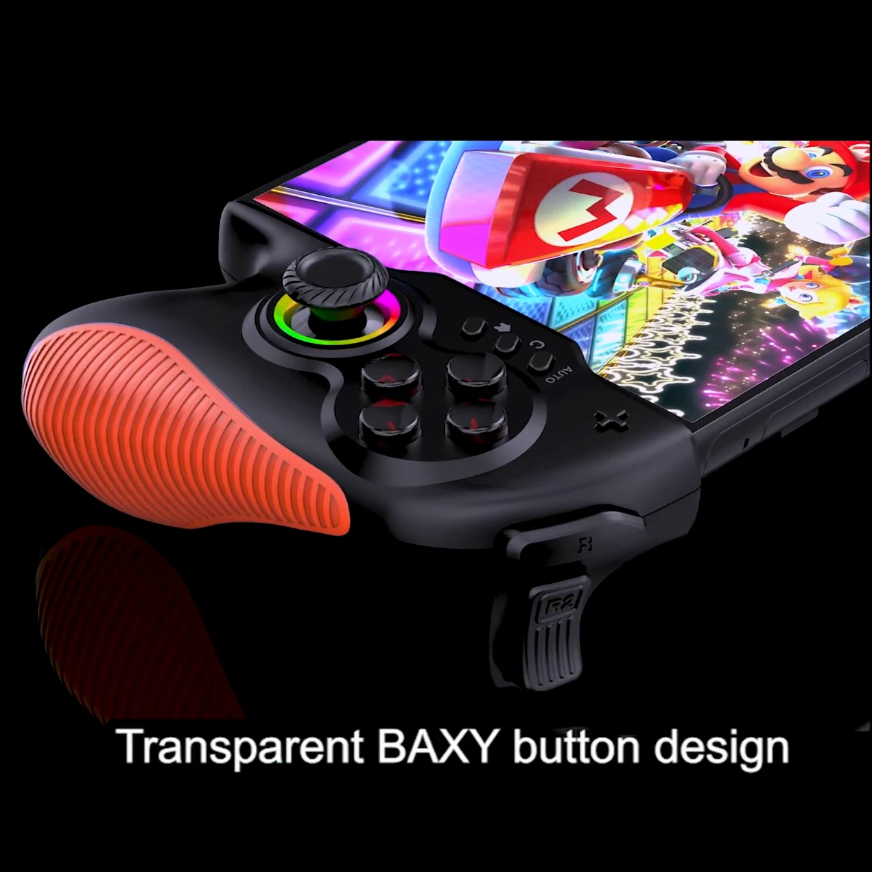 Проводной игровой контроллер для Switch 2 – Aounion STK-7067 с джойстиком Hall, RGB-подсветкой, программированием макросов и хранилищем для игровых карт (art.: 3920d8cbcb0d5) - 3920d8cbcb0d5