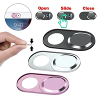 3pcs metal webcam cover camera slider shutter privacy protect sticker for web cam laptop tablet phone ultra thin privacy sticker