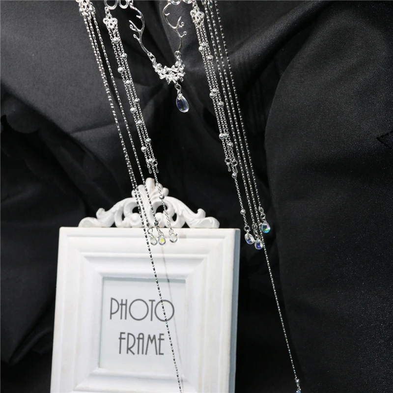 Украшения для волос блестящая цепочка головы искусственная повязка в китайском