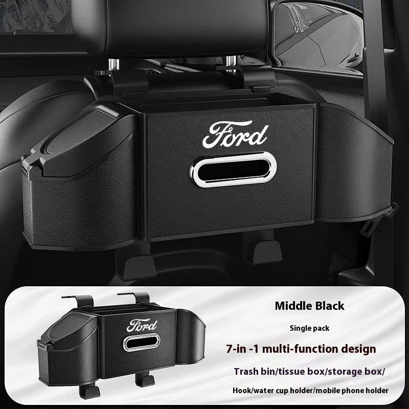 

Для Ford Focus MK4 NK5 6 Fiesta Fusion Explorer Edge Kuga Mondeo Ecosport Ranger ST F150 Escape Taurus ящик для хранения автомобильного сиденья