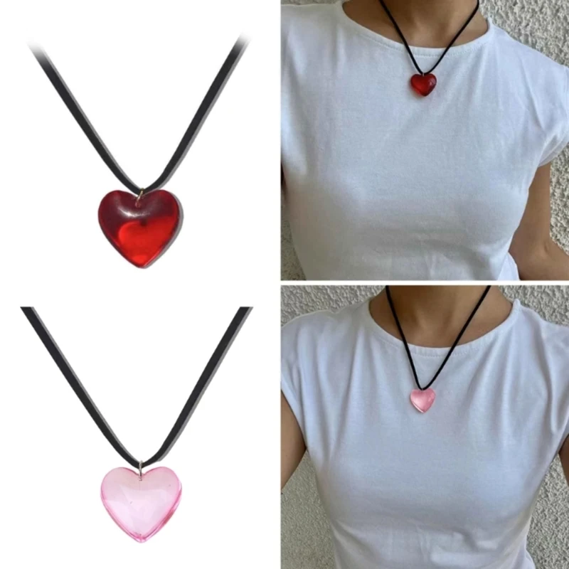 

Стеклянный кулон в форме сердца, очаровательные ювелирные изделия «сделай сам», ожерелье, серьги, принадлежности для