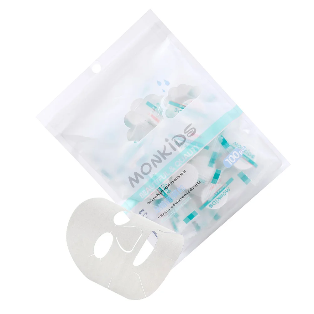 

1 Pack Compressed Facial Mask DIY Disposable Candy Mask Paper Bagged Facial Mask Breathable Non-woven Facial Mask for Women Lady