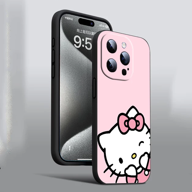 F10 H-Hello kitty милый мягкий силиконовый чехол для Redmi Xiaomi Poco X3 NFC GT C40 X4 M4 M5 M6 4G 5G Pro Caver