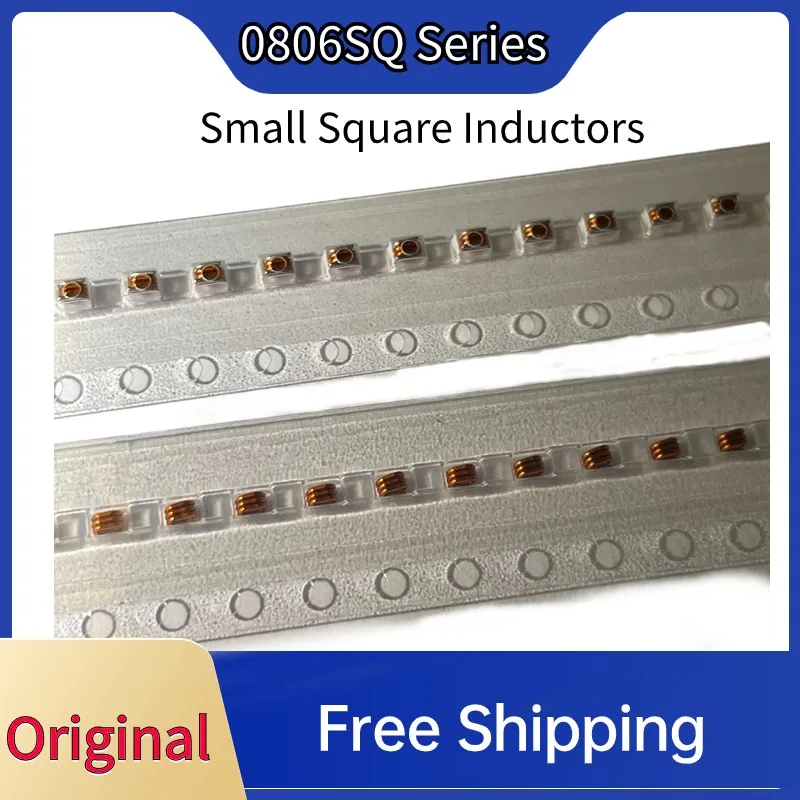 Небольшие квадратные индукторы 0806SQ-19NJLC 19 4nh нГн ± 5% 2 9a зеленые органические 0806SQ 5