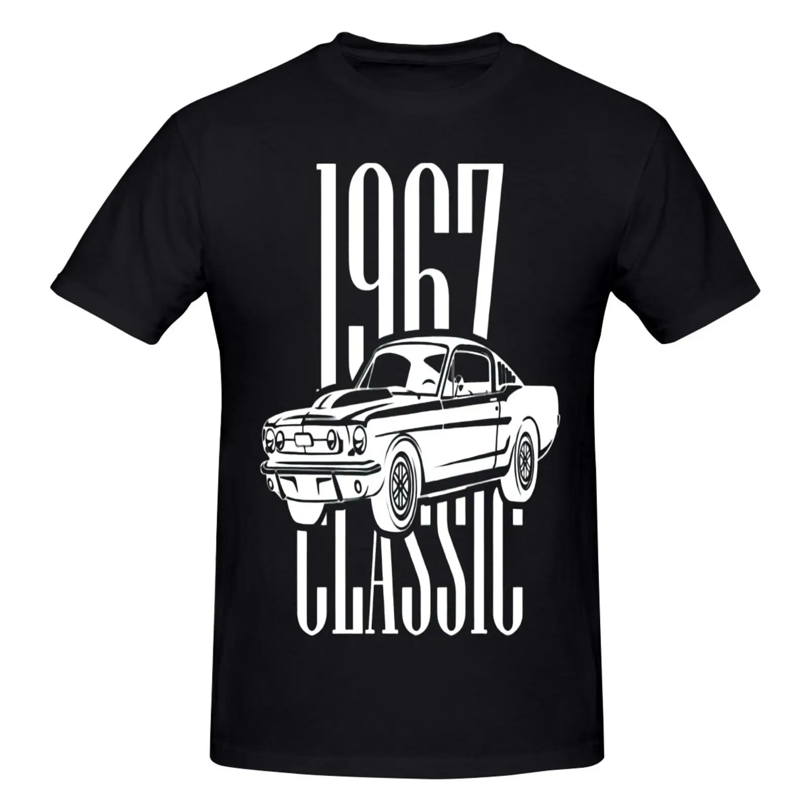 

Футболка мужская с графическим принтом, 1967, V8