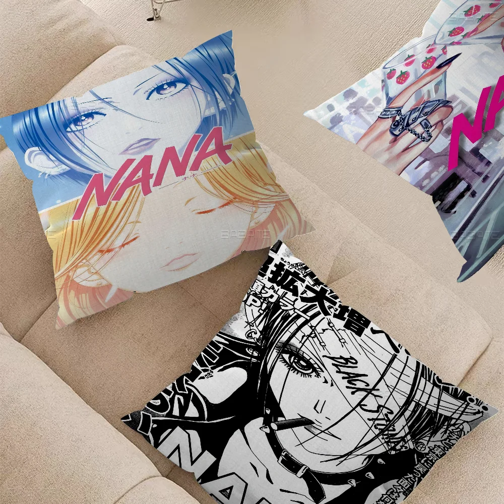 Японские классические аниме NANA наволочки с мультяшным диваном декоративные