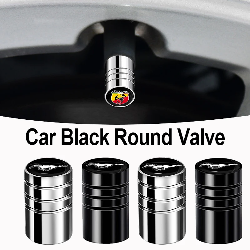 

4pcs Car Tire Rod Cover Round Dust Cover for Mustang Zapatillas Miniatura Gt Shelby 2005 2015 Mujer 2012 Car Accessories Styling
