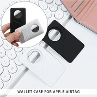 for airtags protection case card holder wallets tracker wallet for anti lost airtag accessories clip protect sleeve