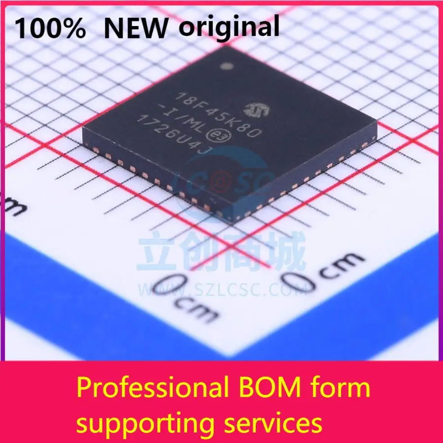 

PIC18F45K80-I/ML PIC18F45K80-I/MLNew original IC chip 100% original