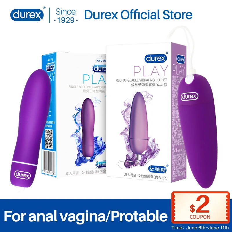 Мини-вибратор Durex для женщин 5 режимов USB зарядка интимные игрушки взрослых