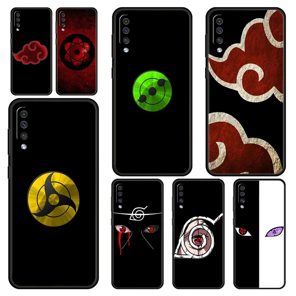 

Naruto Akatsuki Logo Phone Case for Samsung Galaxy A12 A22 A32 A52 A50 A70 A10 A10S A20 A30 A40 A20S A20E A02S A72 5G Cover