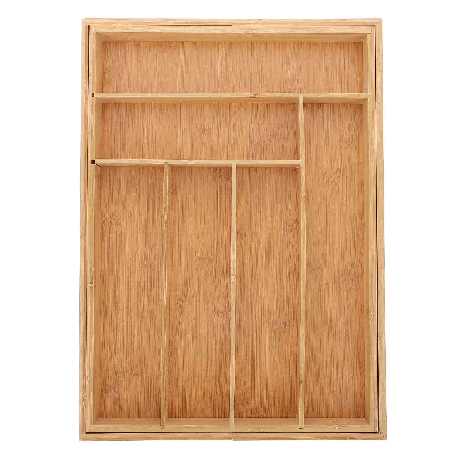 

Black Walnut Western-style Drawer Type Cutlery Storage Box Desktop Wood Storage Tray Tableware Organizer (Picture 1)