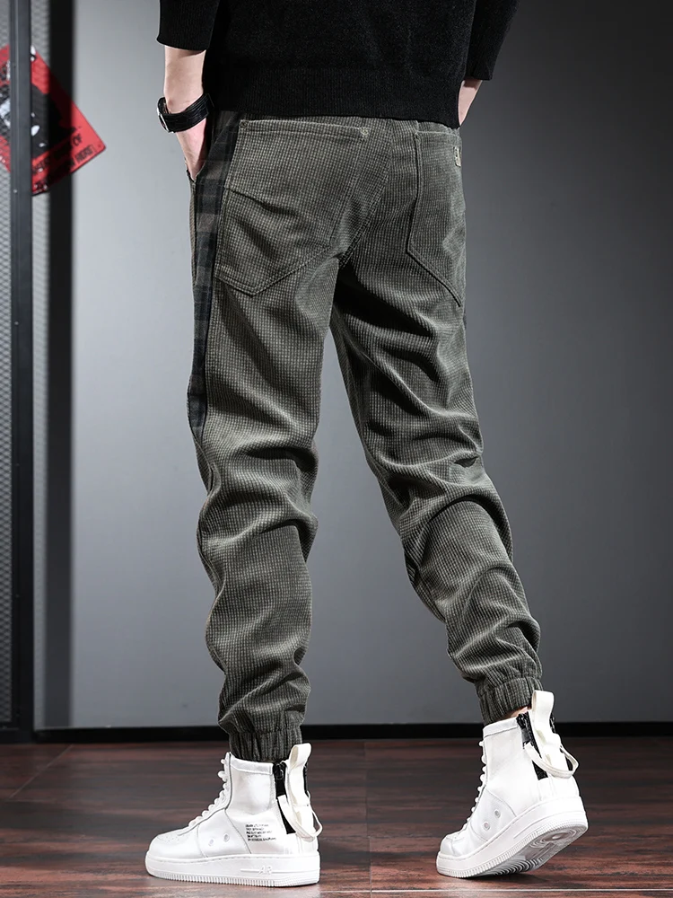 Рисунок 5 - Мужские Черные Мешковатые вельветовые брюки