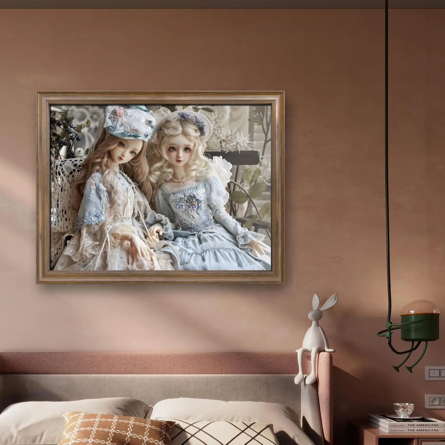 

Children Doll Diamond Painting Kit Cartoon Doll 5D Diamond Embroidery Cross Stitch Easy Handmade Mosaic Home Decor Girls Gifts