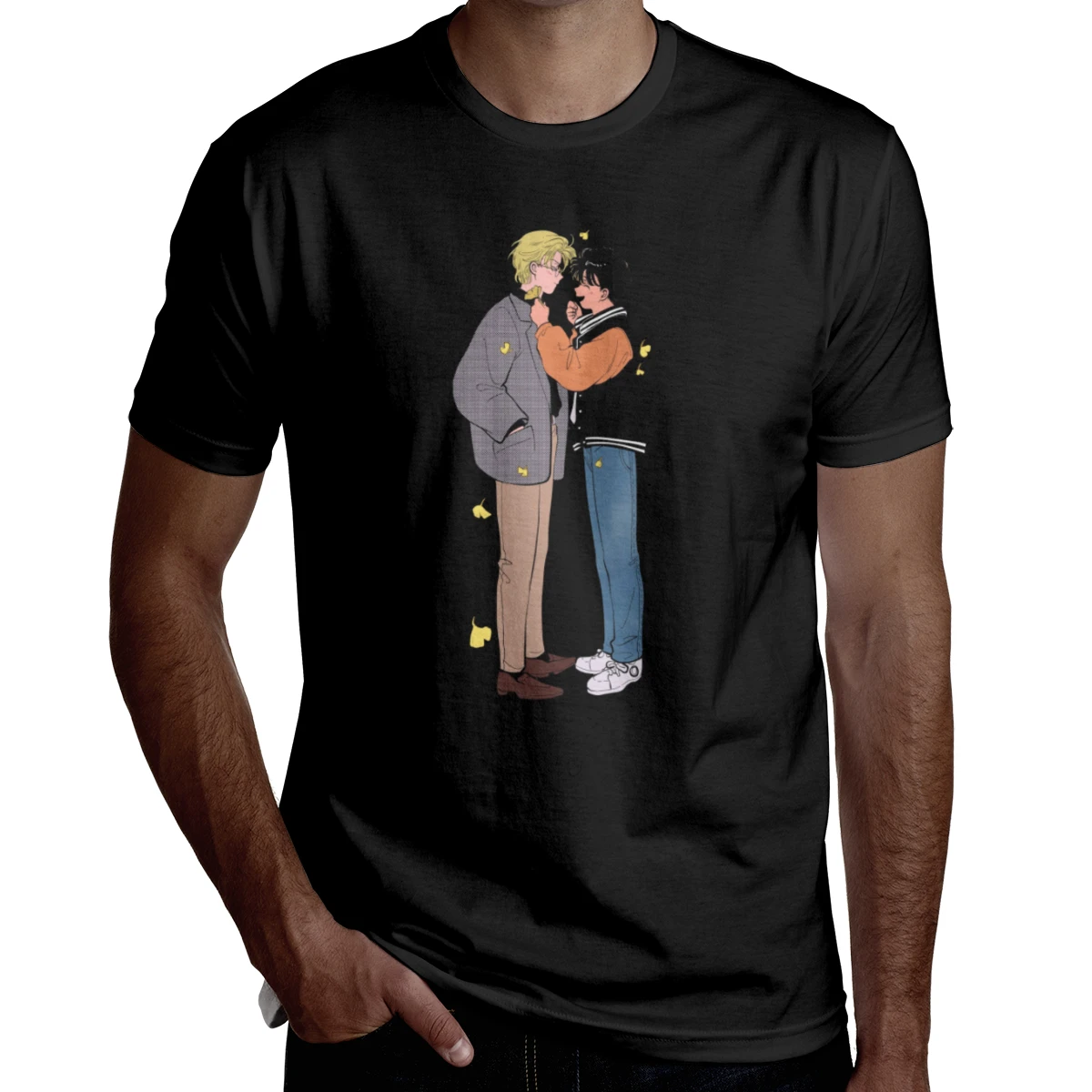 

_ 2021 мужская летняя футболка большого размера с принтом