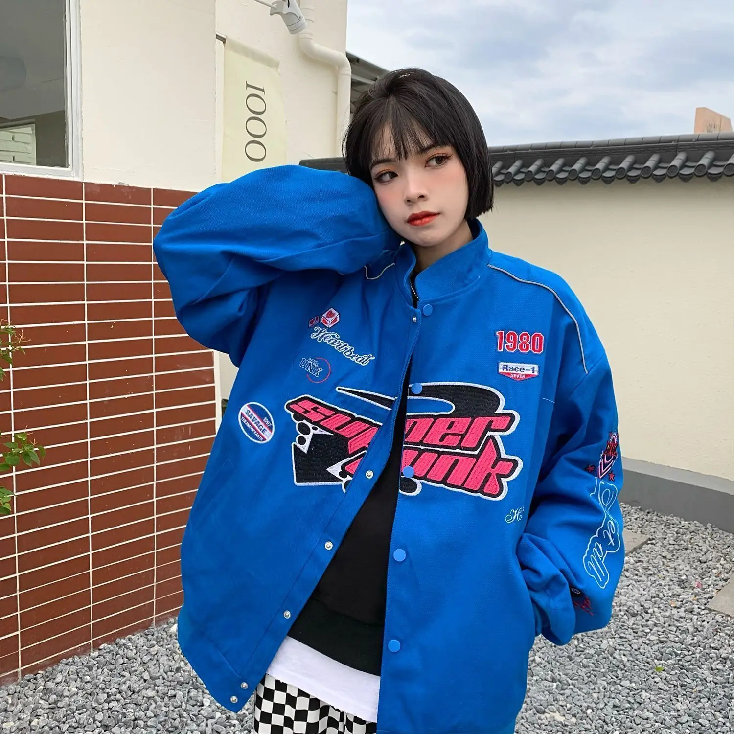 Новинка куртка-бомбер в стиле ретро женское винтажное весеннее пальто 2022 куртка